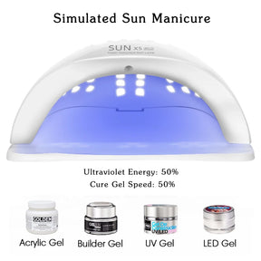 Nail Dryer LED Nail Lamp UV Lamp for Curing All Gel Nail Polish  Dryer  The Khan Shop
