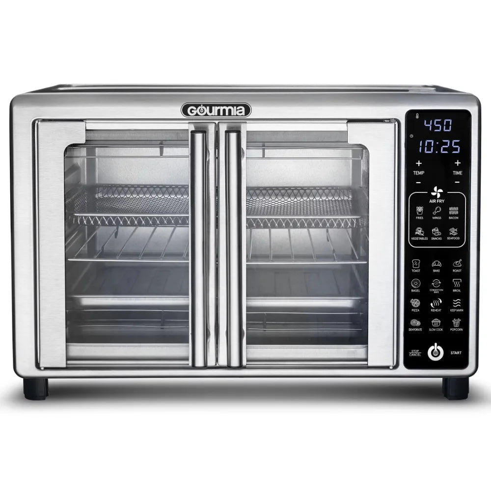 New Gourmia 6-Slice Digital Toaster Oven Air Fryer  oven  The Khan Shop