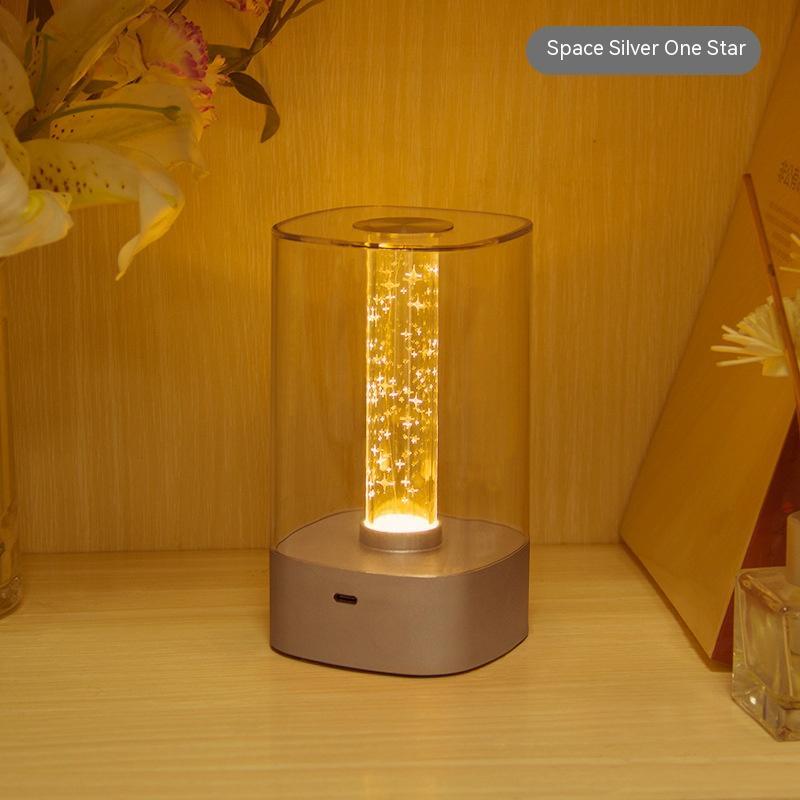 New LED Touch Atmosphere Light USB Charging Eye Protection KHAN SHOP LLC Decoration USB-Space-Silver-Starry-Sky