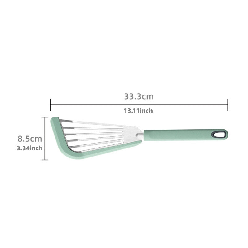 Nonstick Fish Spatula, Thin Slotted Spatulas Turner Silicone Fish Spatulas KHAN SHOP LLC made in cookware