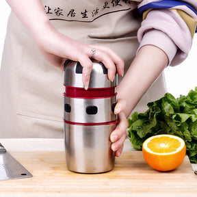Manual Juicer Household Mini Blender Lemon  Juicer & Blender Stainless-Steel-Juicer-Cup The Khan Shop