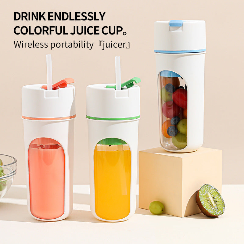 Kitchen Electric Juicer USB Charging Wireless Juices Blender The Khan Shop