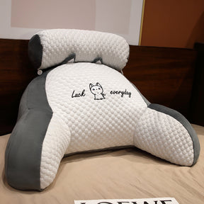 Sofa Fluffy Cushion Luncheon Pillow  Throw Pillows Husky-Ice-Bean-Material-70x50cm The Khan Shop