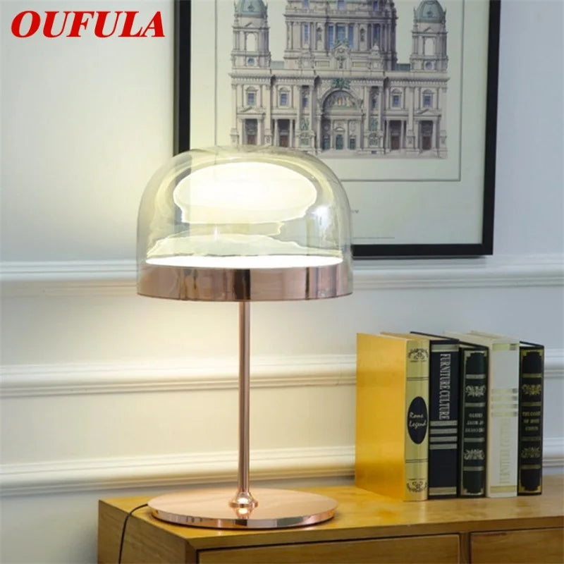 OUFULA Nordic Table Lamps Modern Fashion Desk Lighting LED KHAN SHOP LLC table lamp