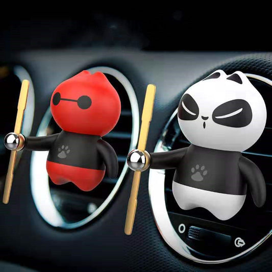 Panda Car Perfume Air Conditioner Outlet Decoration KHAN SHOP LLC Air Conditioner