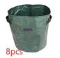 Potato Grow Bags Vegetable Planter Growing Bag DIY Fabric Grow Pot Outdoor Garden Pots Garden Tools Veget Garden KHAN SHOP LLC garden Green-8pcs-25x22cm