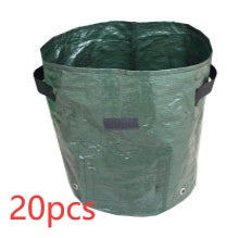 Potato Grow Bags Vegetable Planter Growing Bag DIY Fabric Grow Pot Outdoor Garden Pots Garden Tools Veget Garden KHAN SHOP LLC garden Green-20pcs-25x22cm