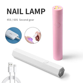 Quick Dry Nail Phototherapy Machine 3 UV LEDs  Dryer  The Khan Shop