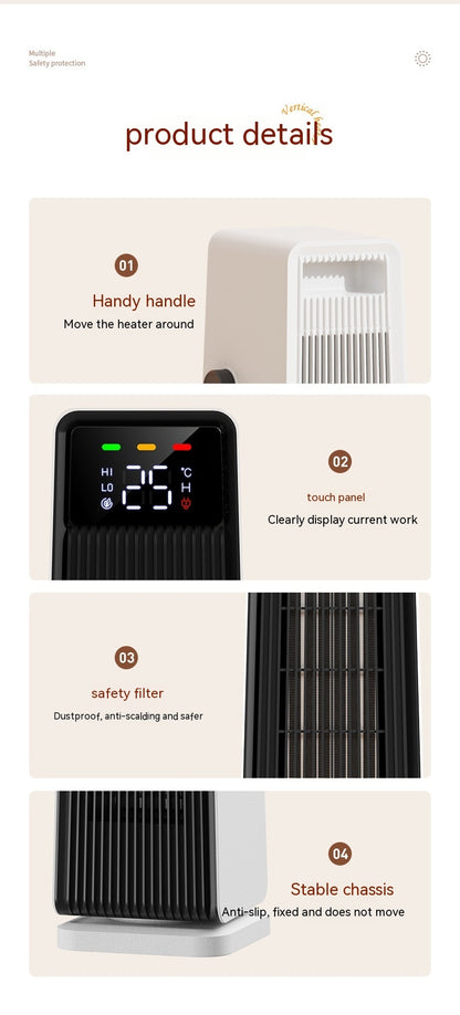 Small Air Conditioner Warm Feet Warm Hand Electric KHAN SHOP LLC Air Conditioner