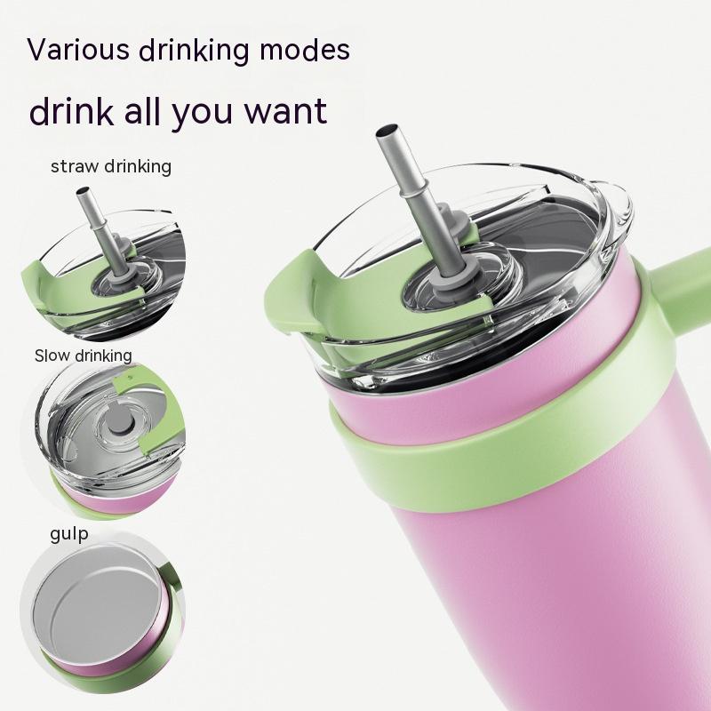 Stainless Steel Large Capacity Vacuum Insulated Straw Cup 84add4 Vacuum Insulated Straw Cup