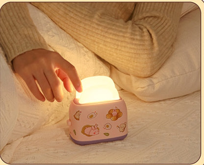 Toaster Small Night Light Cute USB Girl Heart KHAN SHOP LLC toaster