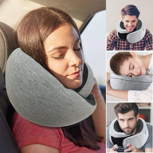 Travel Neck Pillow Non-Deformed Airplane Pillow Travel Neck Cushion The Khan Shop Throw Pillows