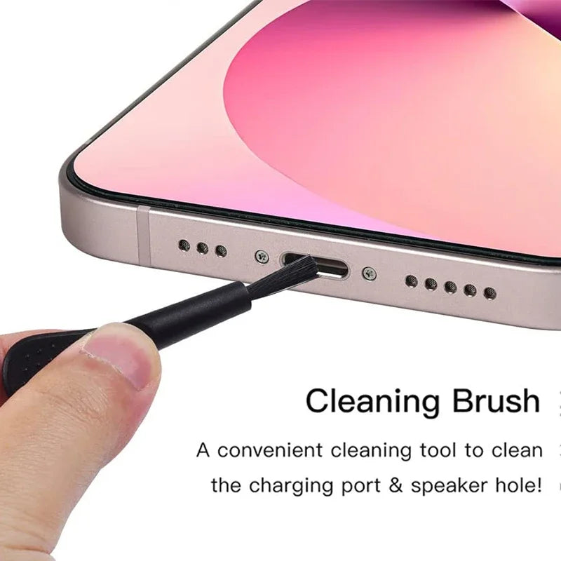 Universal Phone Speaker Port Dust Removal Cleaner Tool Kit Set KHAN SHOP LLC dust and mop house cleaning