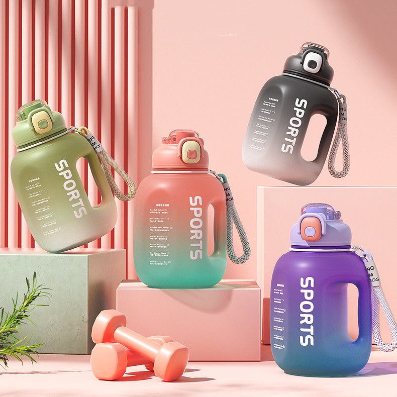 Water Bottle Creative 1.7L Portable Outdoor Sports Fitness Kettle KHAN SHOP LLC bottle