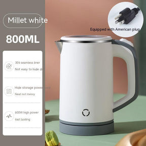 Portable Household Small Electric Kettle  Electric Kettle White-110v-US The Khan Shop