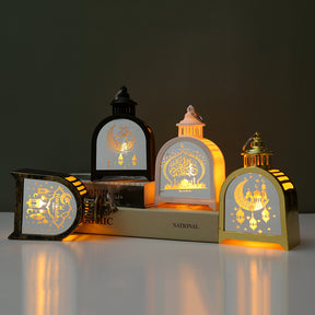 Arabian Lanterns Electronic Candles Decorative Ornaments The Khan Shop