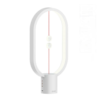 Mini Smart Magnetic Switch USB Suspended LED KHAN SHOP LLC Decoration White-68X177X353mm-Rechargeable