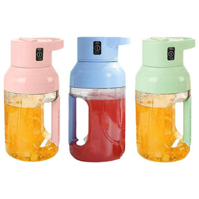 New Arrival Summer Electric Juicer Portable Large Capacity 1500ml  Sipper & Bottle  The Khan Shop