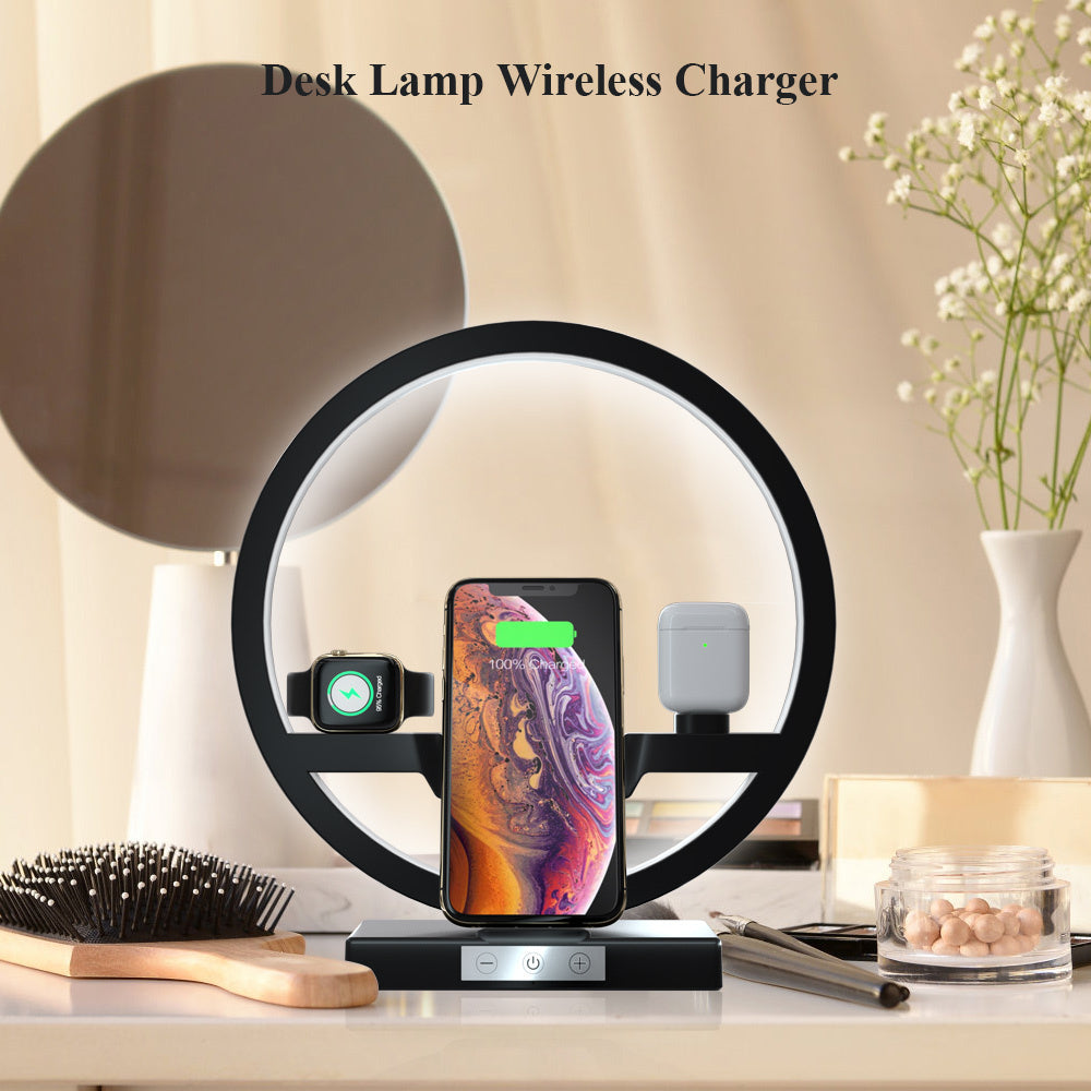 Wireless Charger Stand Table Lamp The Khan Shop