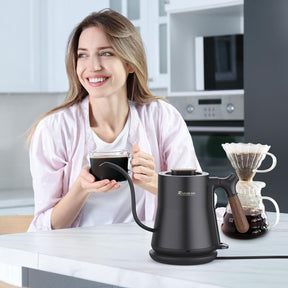 Gooseneck Electric Kettle, Pour Over Coffee Kettle  Electric Kettle  The Khan Shop