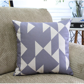 Nordic Color Geometric Throw Pillows  Throw Pillows Q4676-45x45cm The Khan Shop