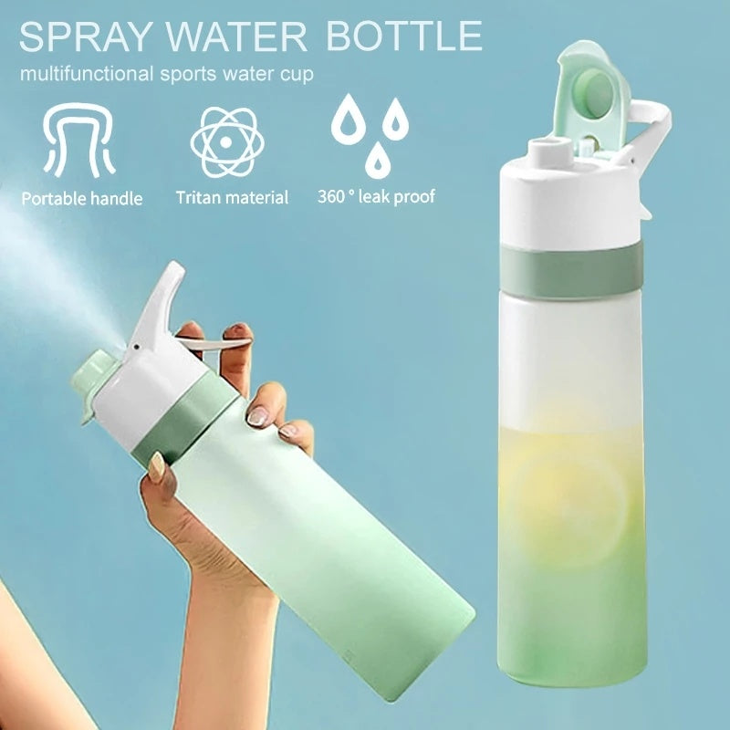 Spray Water Bottle For Girls Outdoor Sport Fitness  Sipper & Bottle  The Khan Shop