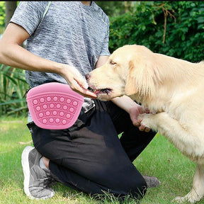 Bag Silicone Feed Dogs Treat Pouch Pet Training Bag  Portable Storage  The Khan Shop