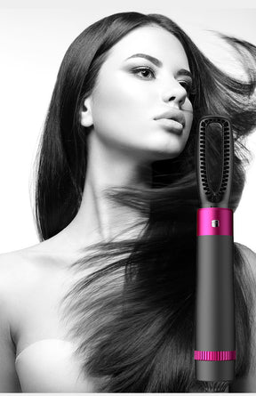 Professional 5 In 1 Hair Dryer Brush Dryer And Straightening Brush  Dryer  The Khan Shop