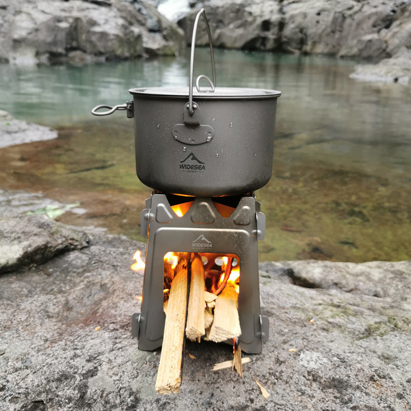 Ultra-light Foldable Outdoor Camping Cookware  CookWare  The Khan Shop