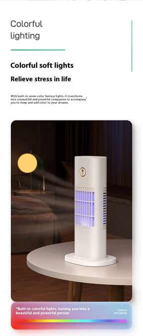 Mini Air Conditioner Fan USB Spray Household The Khan Shop