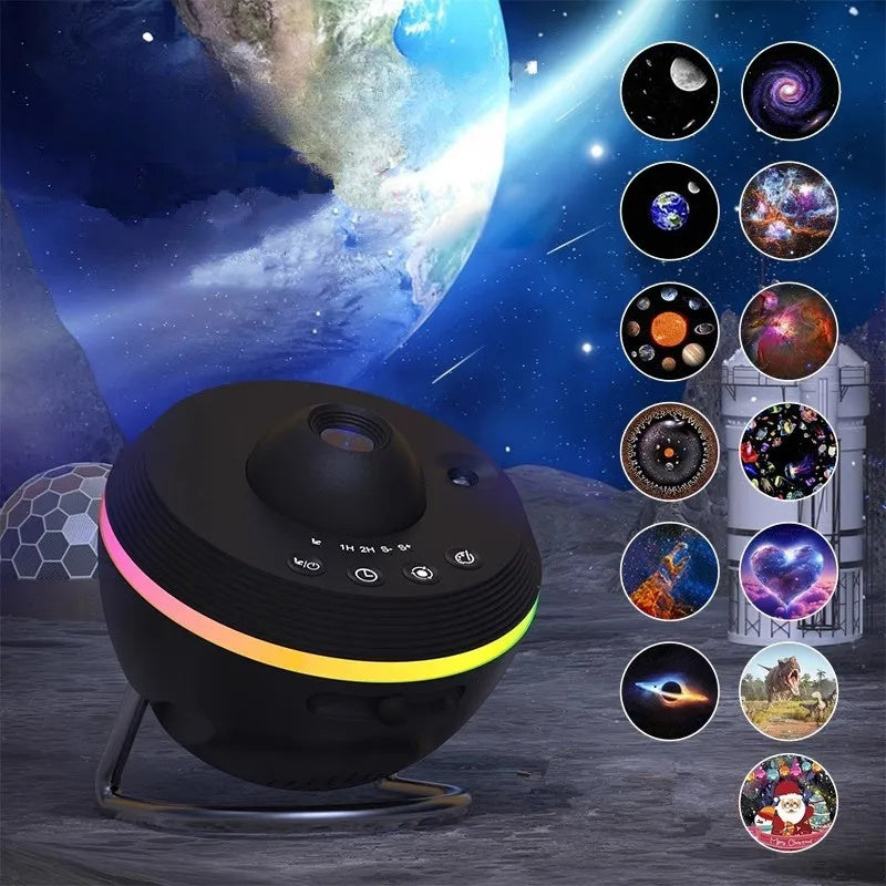 Dynamic Meteor 13 In 1 Ultra Clear Galaxy Projector Lamp The Khan Shop