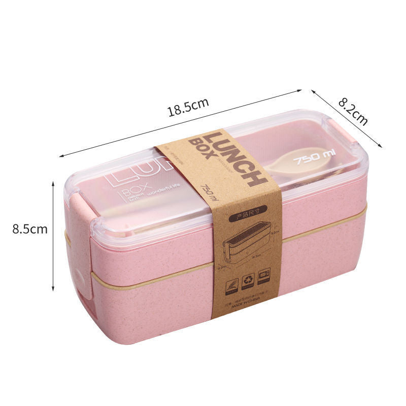 Separate Microwave Oven Light Lunch Box  oven Second-floor-Pink The Khan Shop