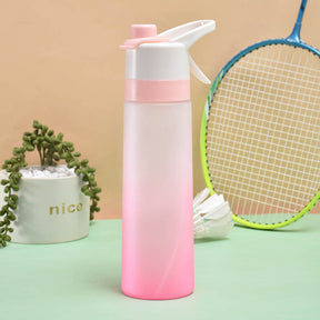 Spray Water Bottle For Girls Outdoor Sport Fitness  Sipper & Bottle PCpink The Khan Shop