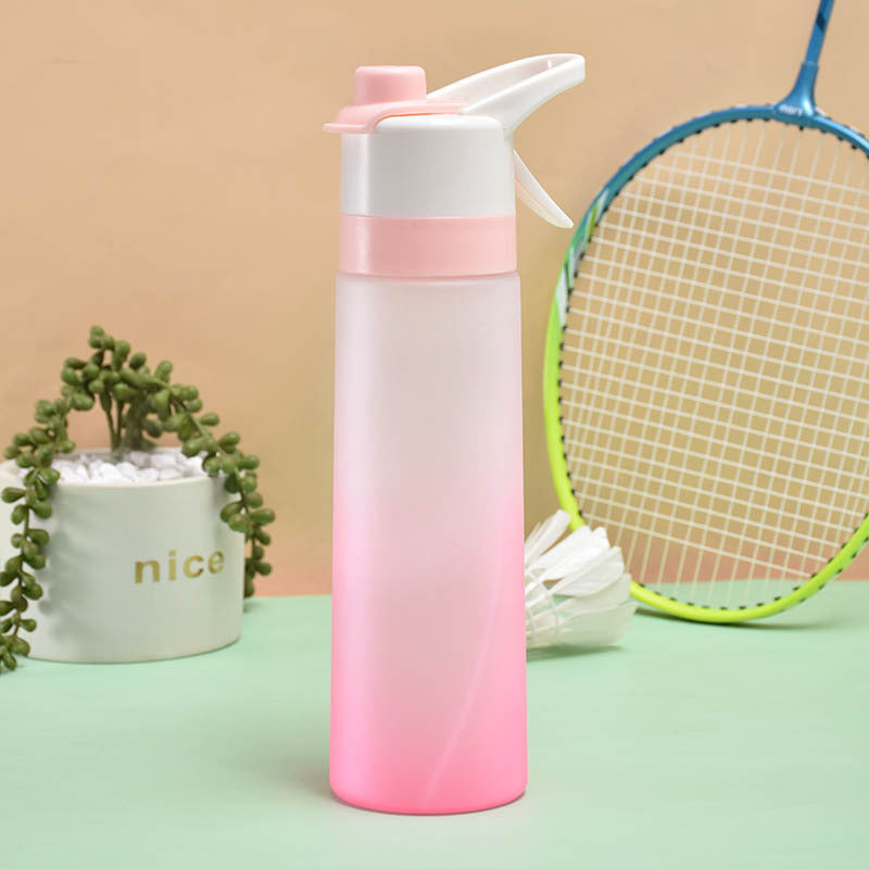 Spray Water Bottle For Girls Outdoor Sport Fitness  Sipper & Bottle PCpink The Khan Shop