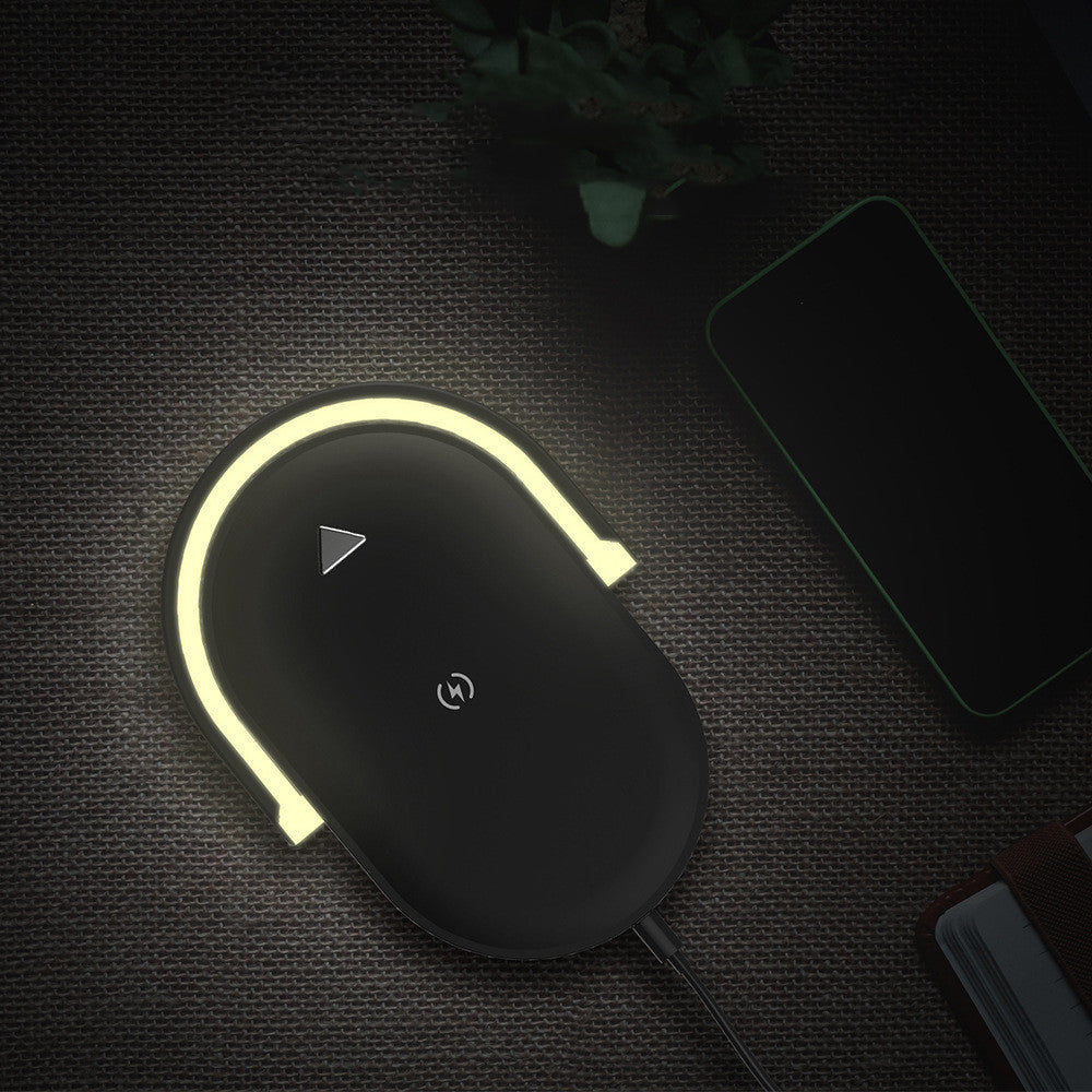 3 In 1 Foldable Wireless Charger Night Light Wireless Charging Station The Khan Shop