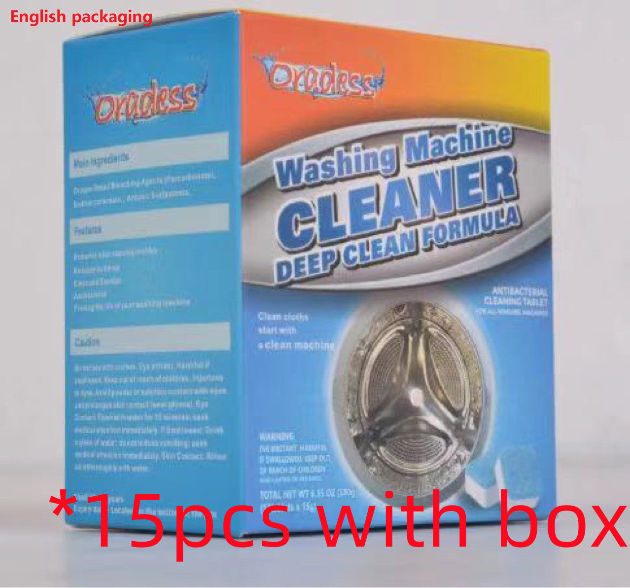 Washing Machine Tub Bomb Cleaner  Cleaning Tools 15pcs-with-box The Khan Shop