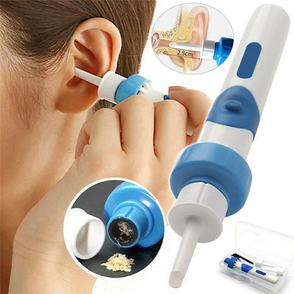 Safety Electric Cordless Vacuum Ear Cleaner Wax Remover Painless Cleaning Tool  Cleaning Tool  The Khan Shop