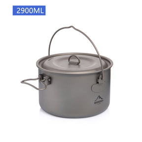Ultra-light Foldable Outdoor Camping Cookware  CookWare Photo-Color-2900ml The Khan Shop