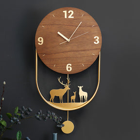 Minimalist Art Clock Wall Decoration  Wall Decoration  The Khan Shop