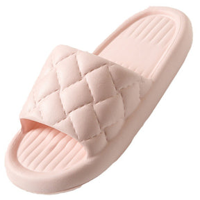 New Rhombus Home Slippers Summer Non-slip Floor The Khan Shop