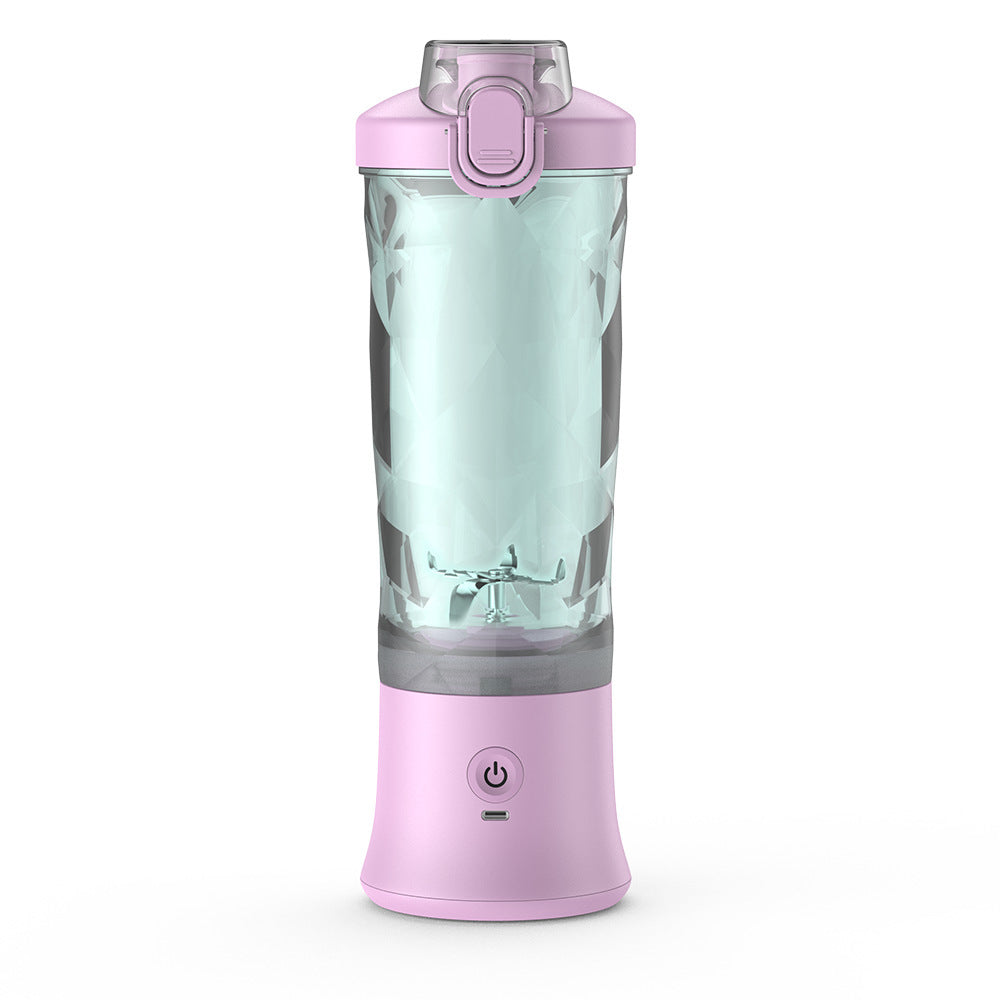 Portable Blender Juicer Personal Size Blender  Juicer & Blender Light-Purple-USB The Khan Shop