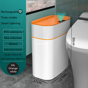 Smart Trash Can With Lid For Bedroom And Living Room The Khan Shop