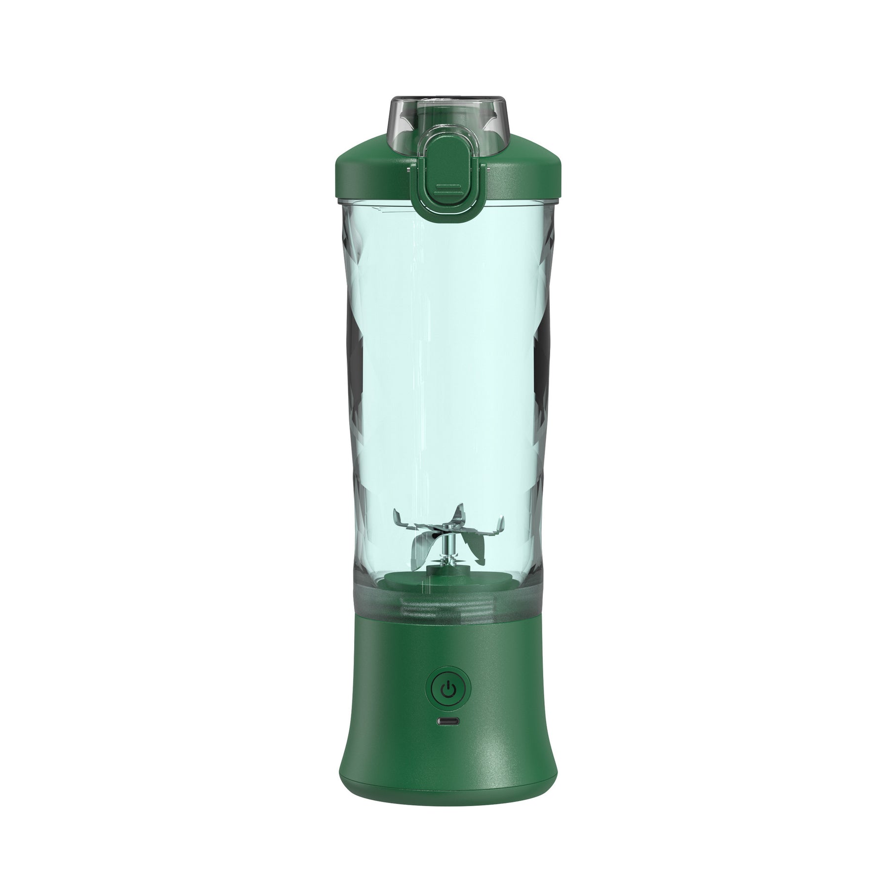 Portable Blender Juicer Personal Size Blender  Juicer & Blender Green-USB The Khan Shop