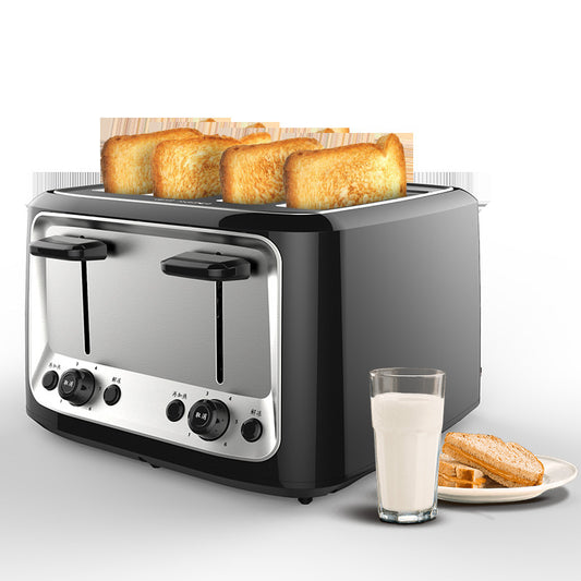 Home Automatic Multifunctional Toaster Four Slot Export KHAN SHOP LLC toaster