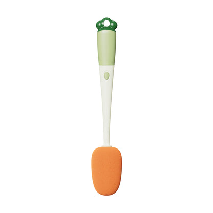 Kitchen 3 In 1 Multifunctional Cleaning Cup Washer Brush Long Handle Carrot Water Bottle Cleaning Brush KHAN SHOP LLC bottle Green