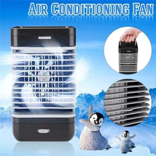 Portable Vertical USB Office Mini Air Conditioner Fan The Khan Shop juicer & blender